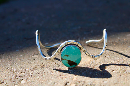 TRUST THE WAVES CUFF BRACELET #1