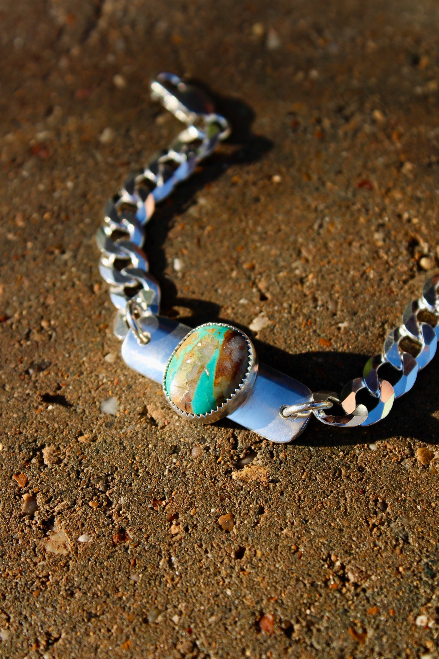 Curb Chain Tag Bracelet - Royston Ribbon