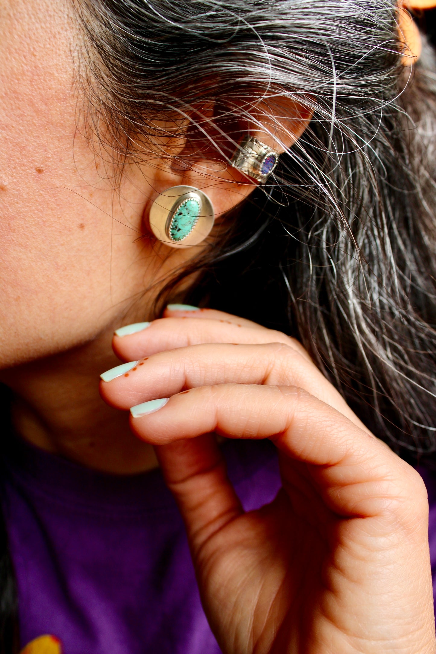 Egyptian Turquoise Studs