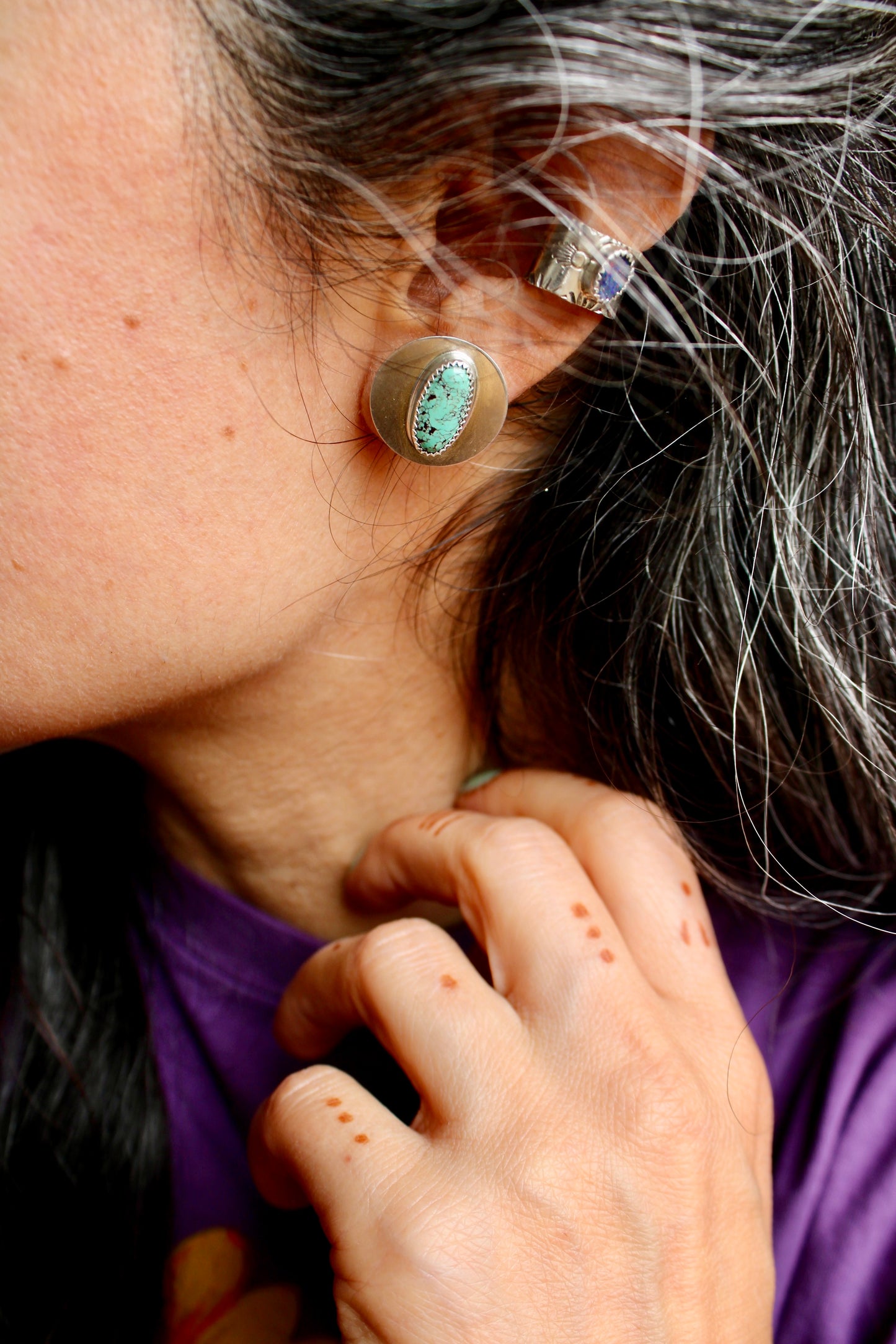 Egyptian Turquoise Studs