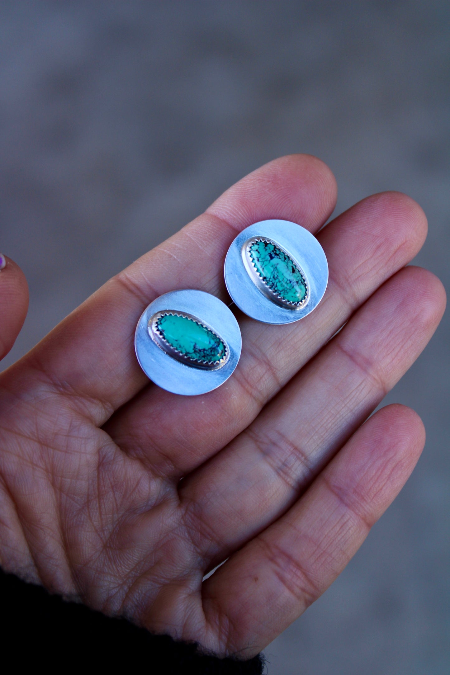 Egyptian Turquoise Studs