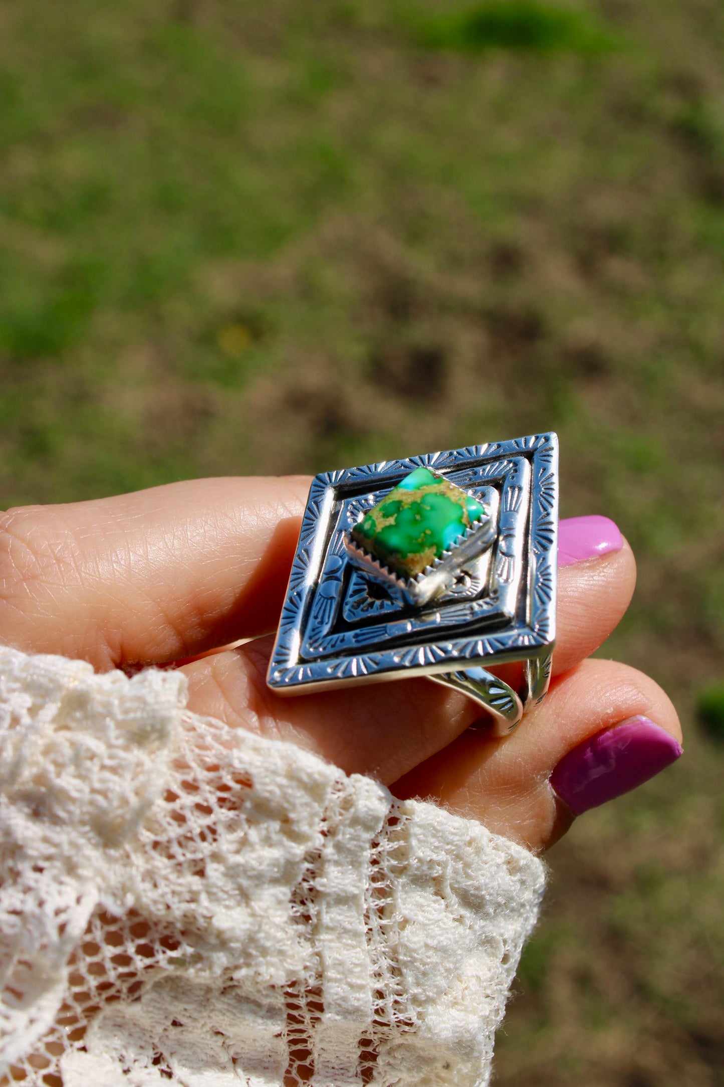 Conqueror Ring Size 8