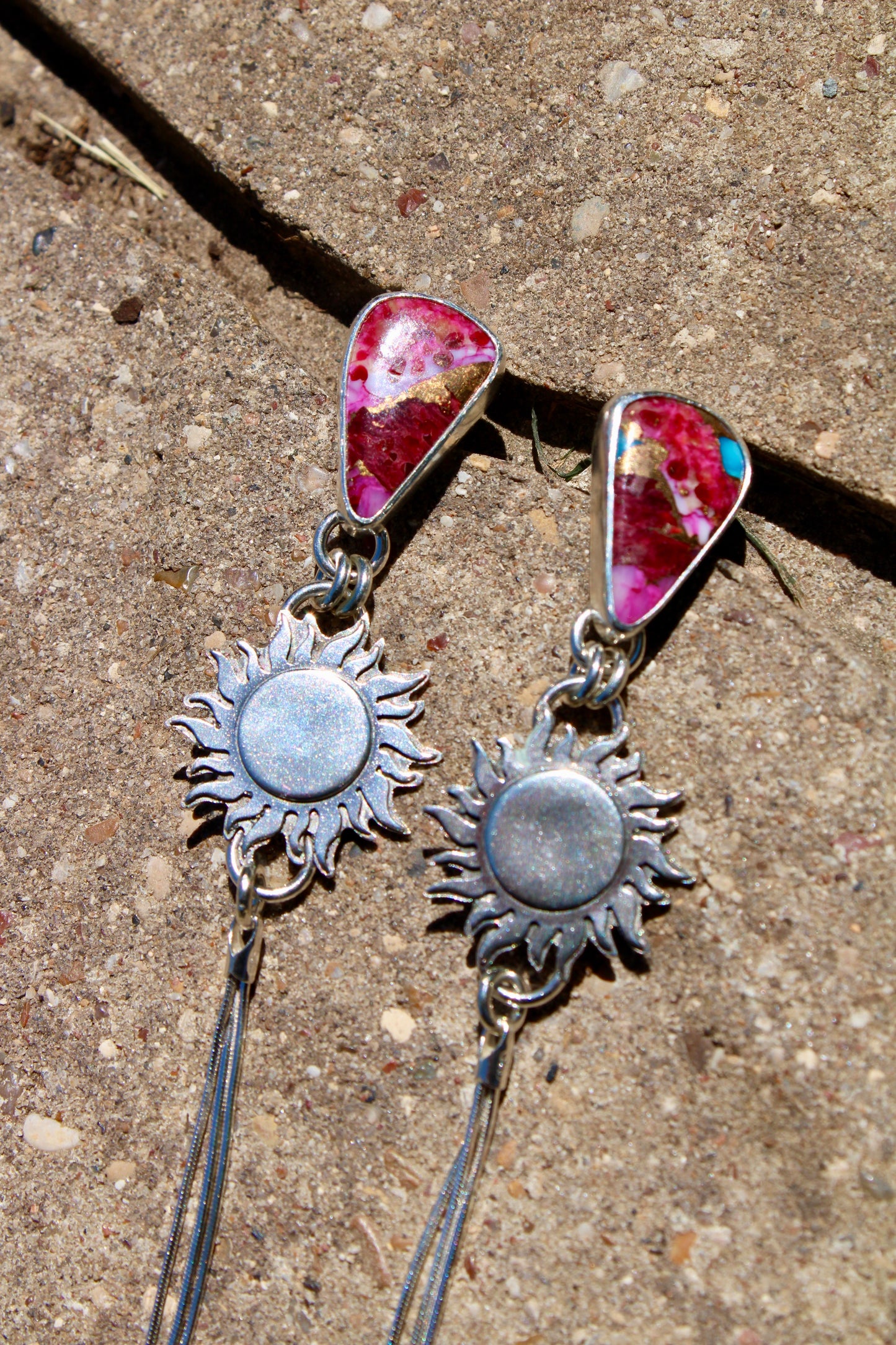 Golden Hour Earrings Spiny Kingman