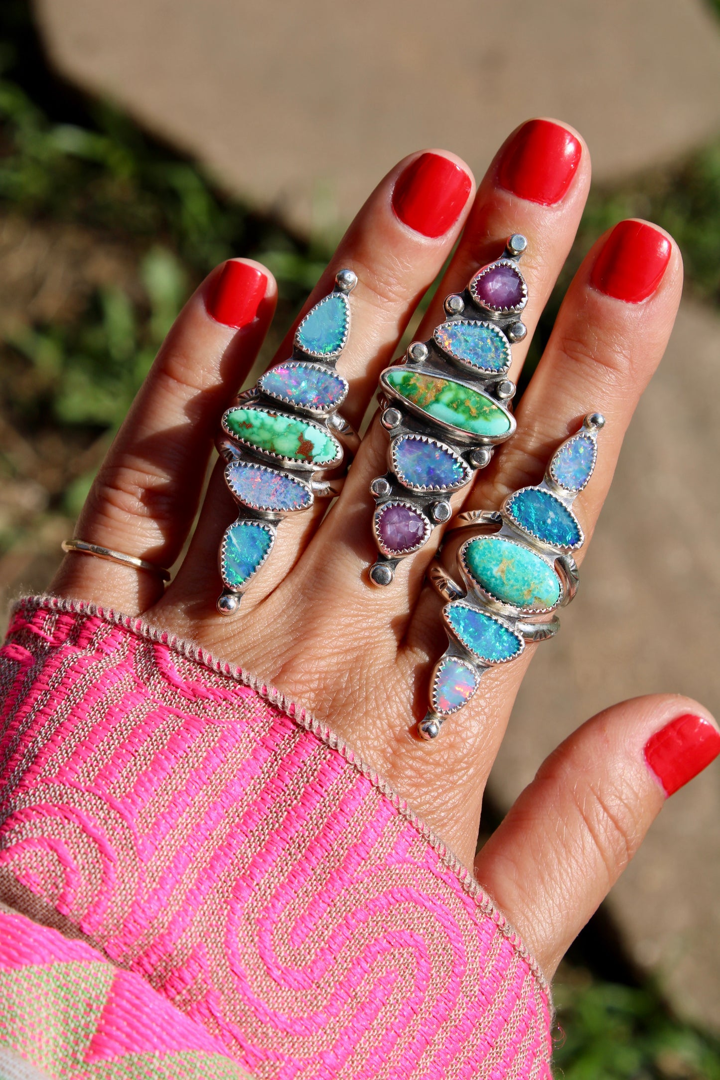 Candy Ring Size 7.75 fits like 7.5