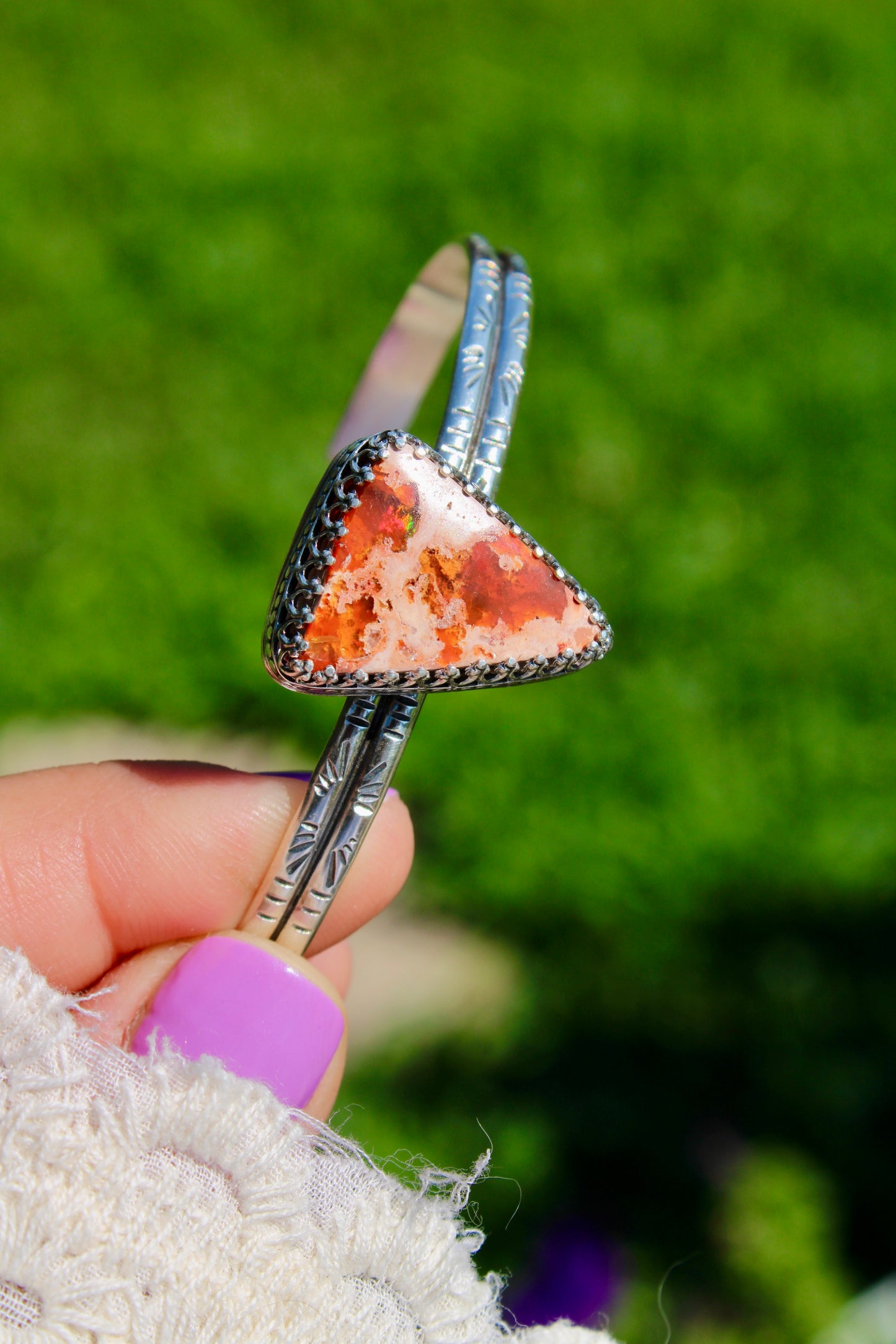 Cantera Opal Cuff Bracelet