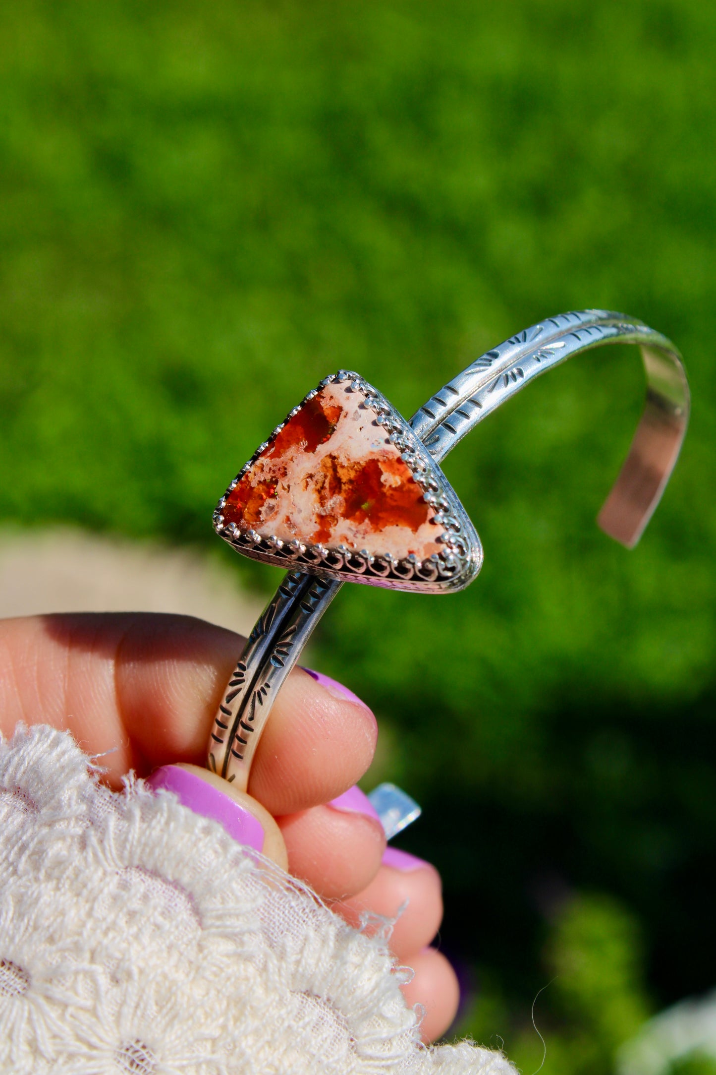 Cantera Opal Cuff Bracelet