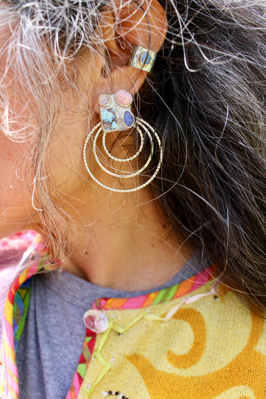 KNIDOS HOOP EARRINGS