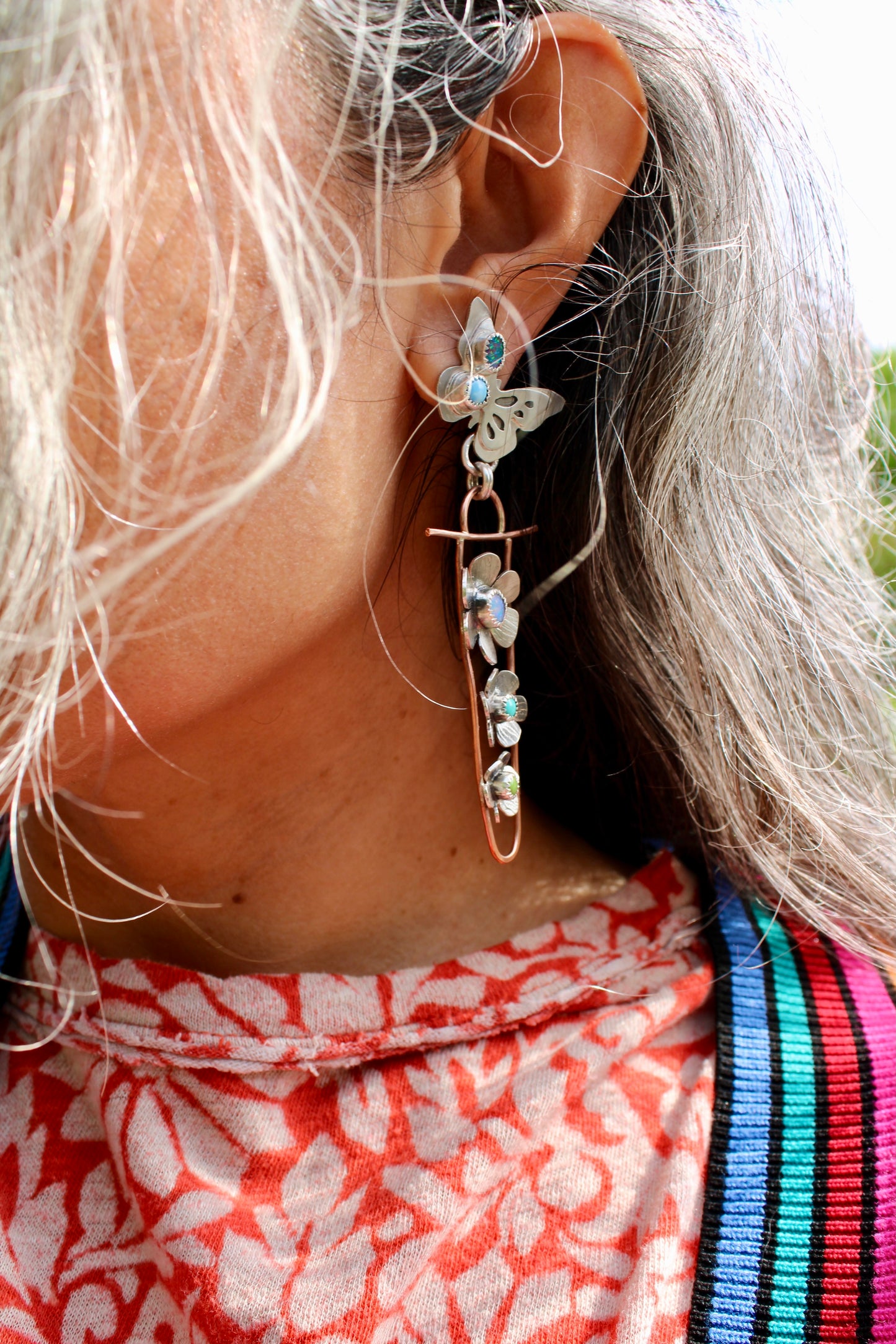 TRAVELING BUTTERFLIES EARRINGS