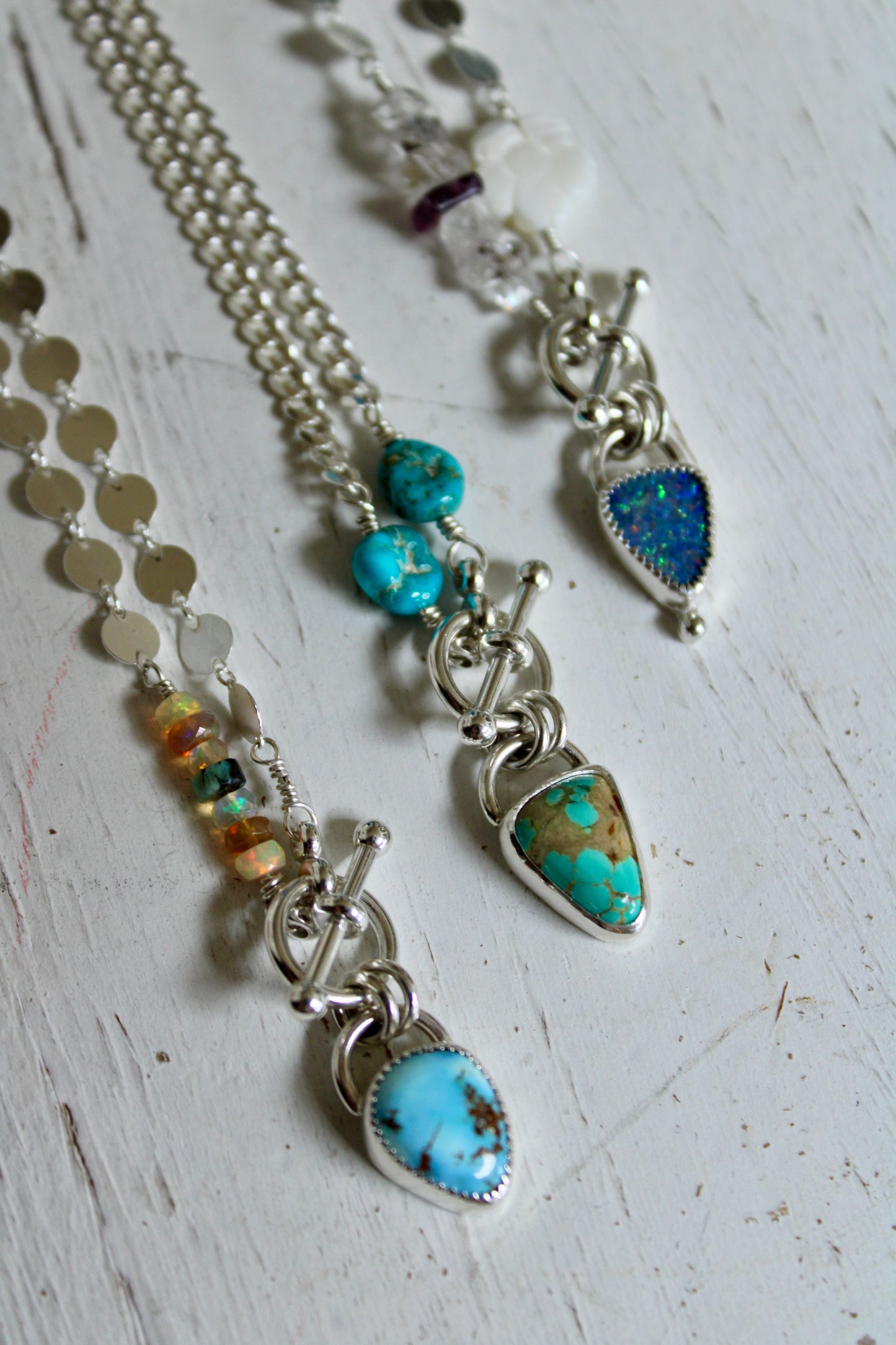 TOGGLE CLASP NECKLACES