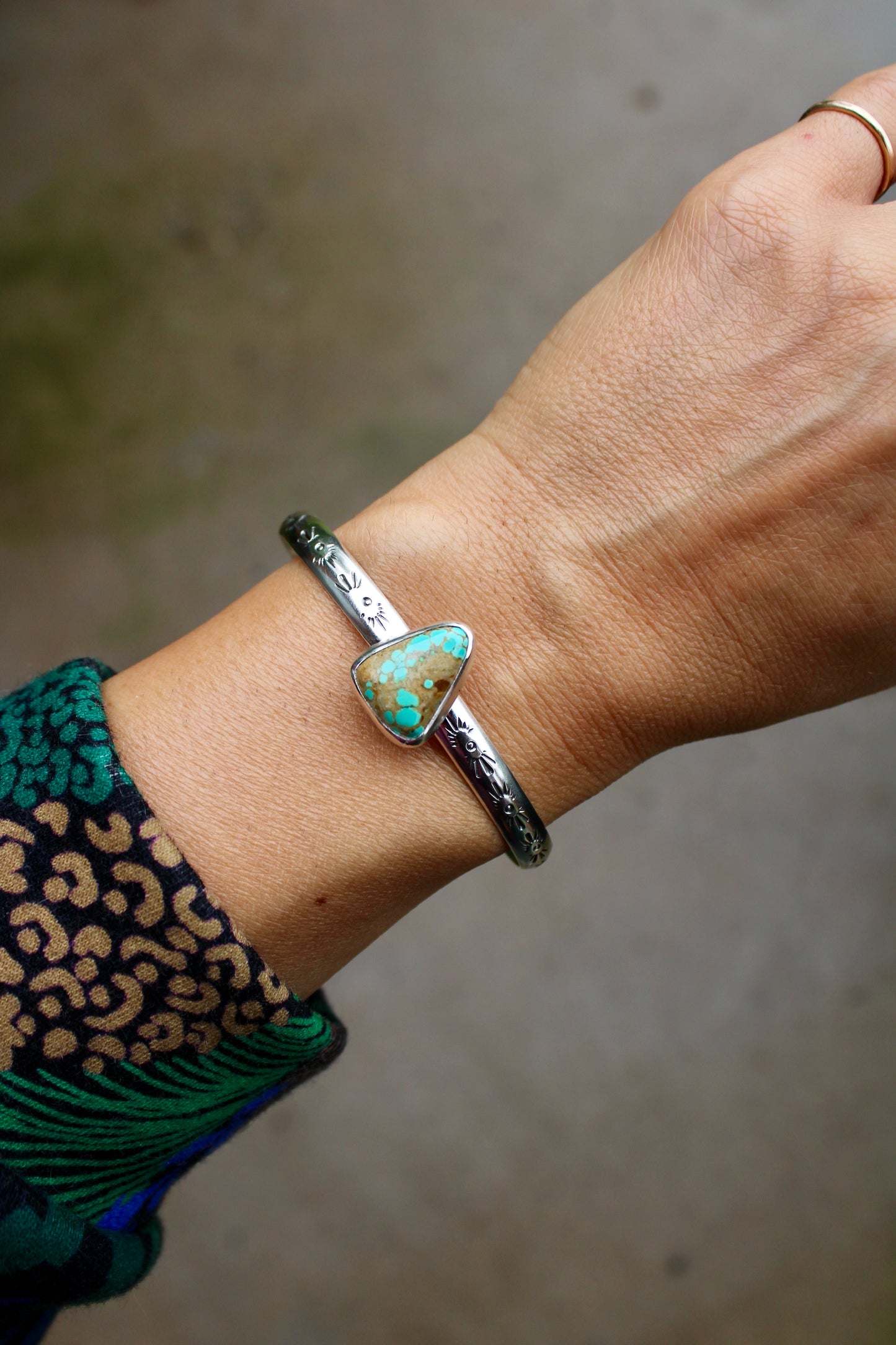 TURQUOISE CUFF BRACELET