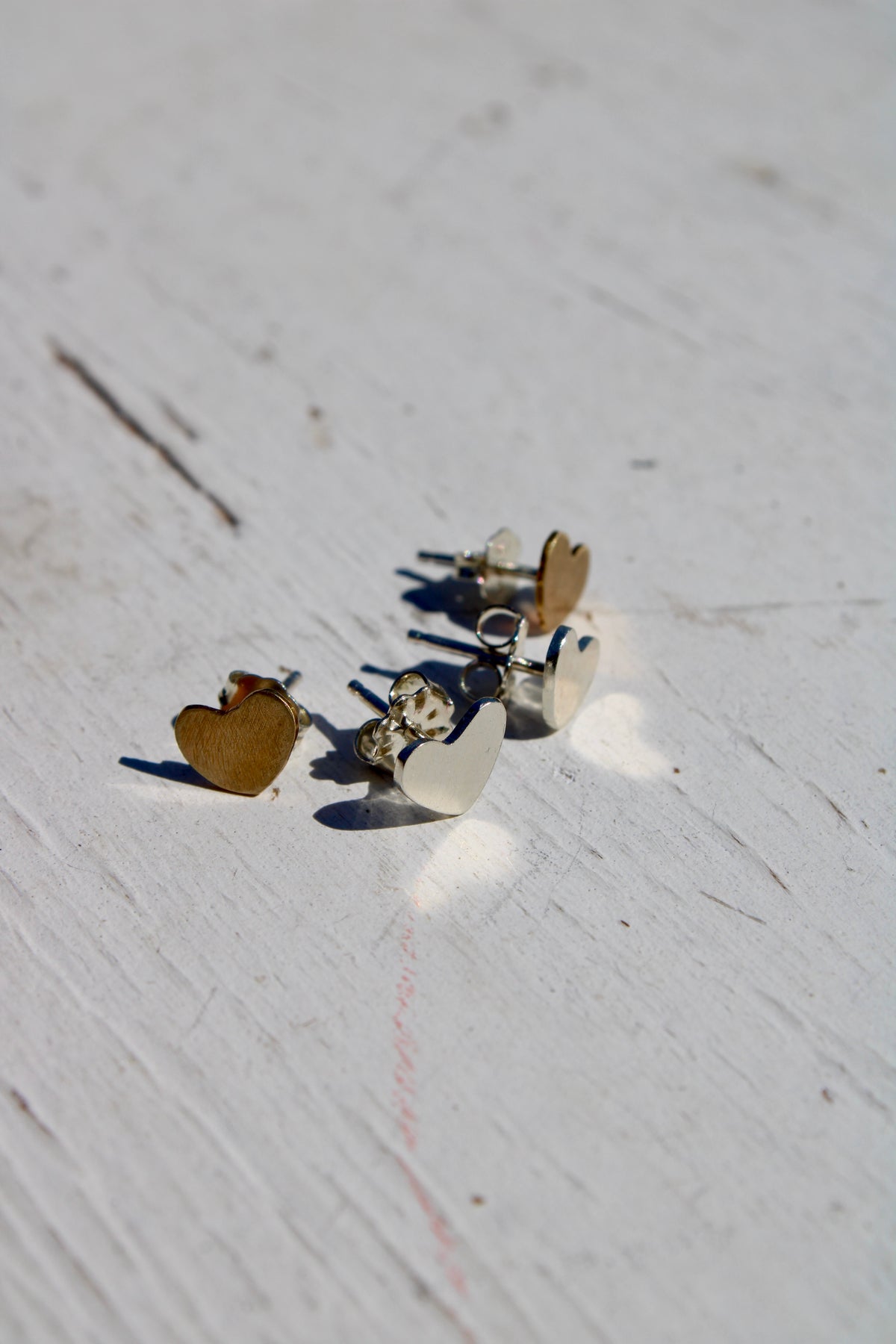 Mini Heart Studs