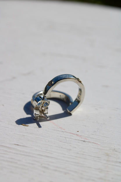 Golden Drops Hoop Earrings