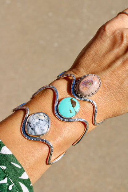 TRUST THE WAVES CUFF BRACELET #1