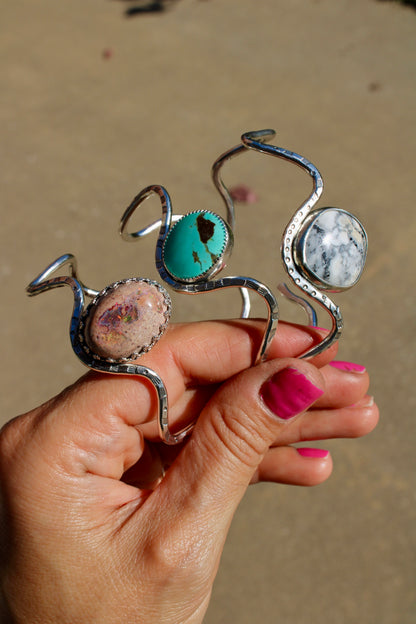 TRUST THE WAVES CUFF BRACELET #1