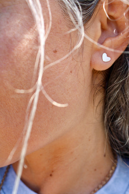 Mini Heart Studs