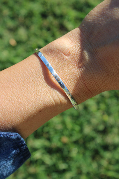 Golden Drops Cuff Bracelet