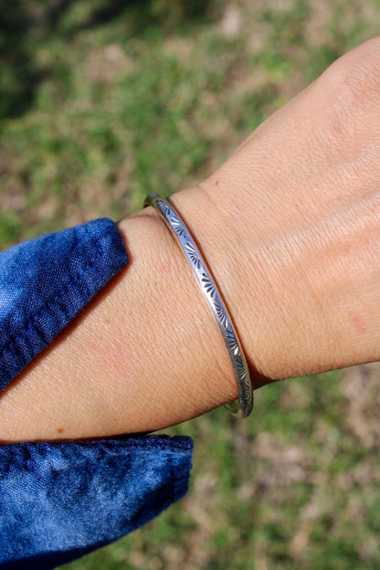 Stamped Cuff Bracelets