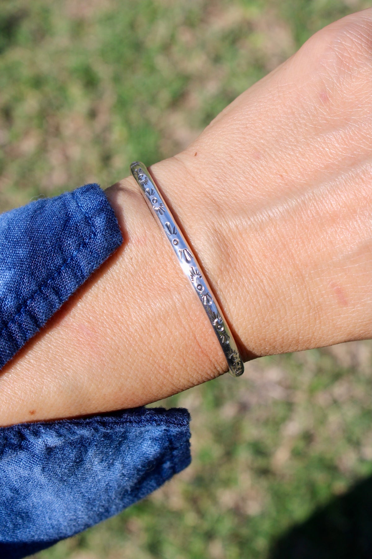 Stamped Cuff Bracelets