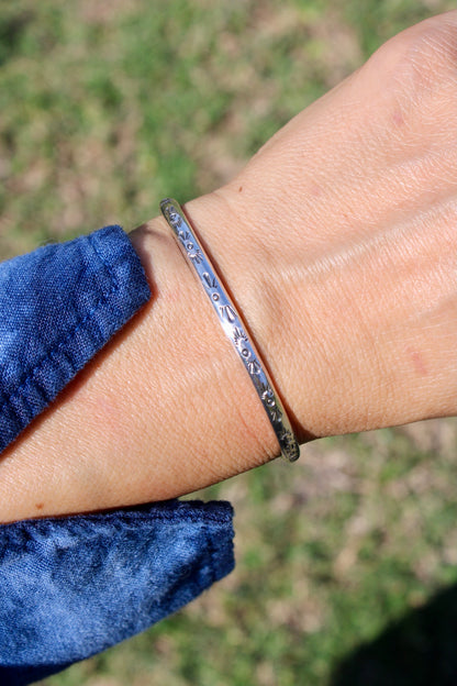 Stamped Cuff Bracelets
