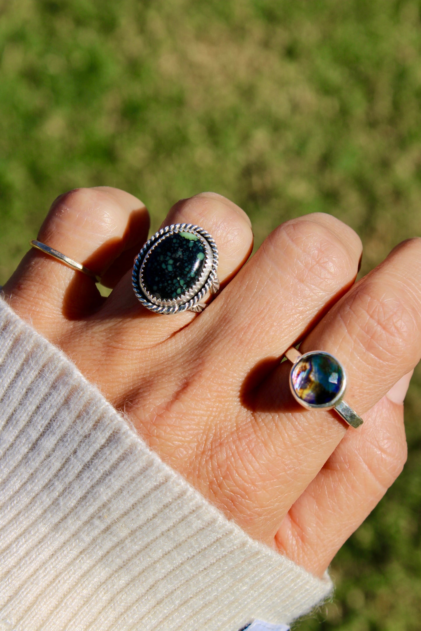 NEW LANDER VARISCITE RING SIZE 6.75