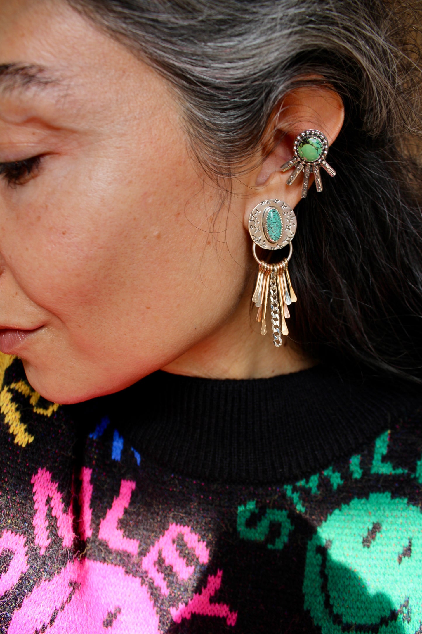 Dream Catcher Ear Cuffs