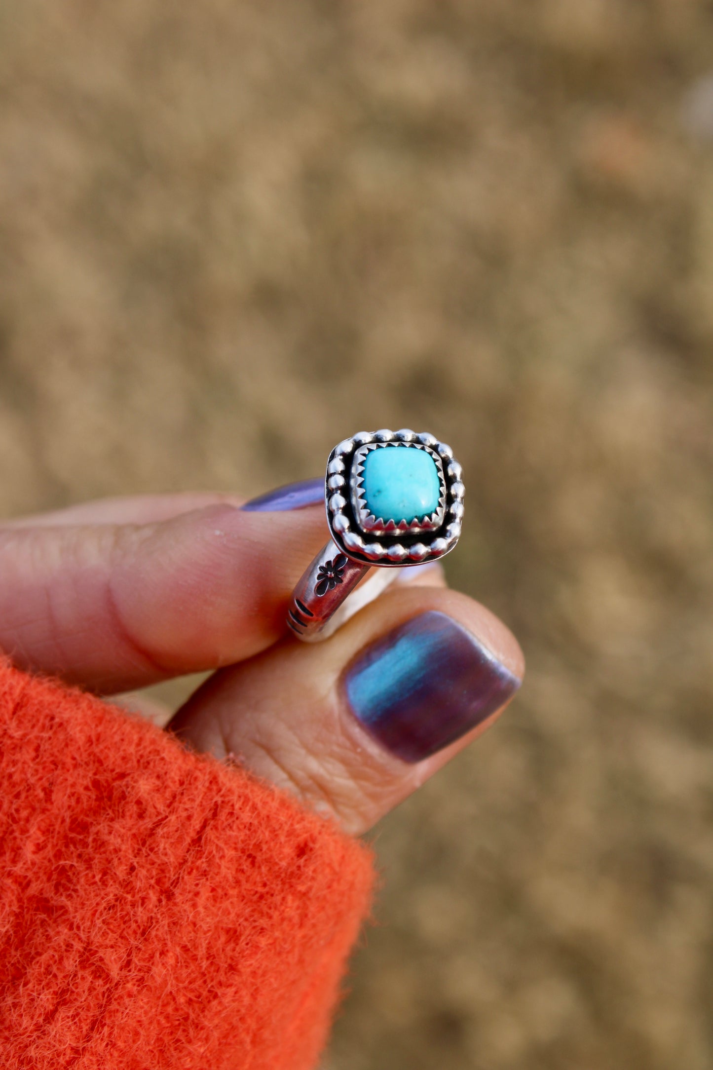 Sonoran Turquoise Ring Size 6.75