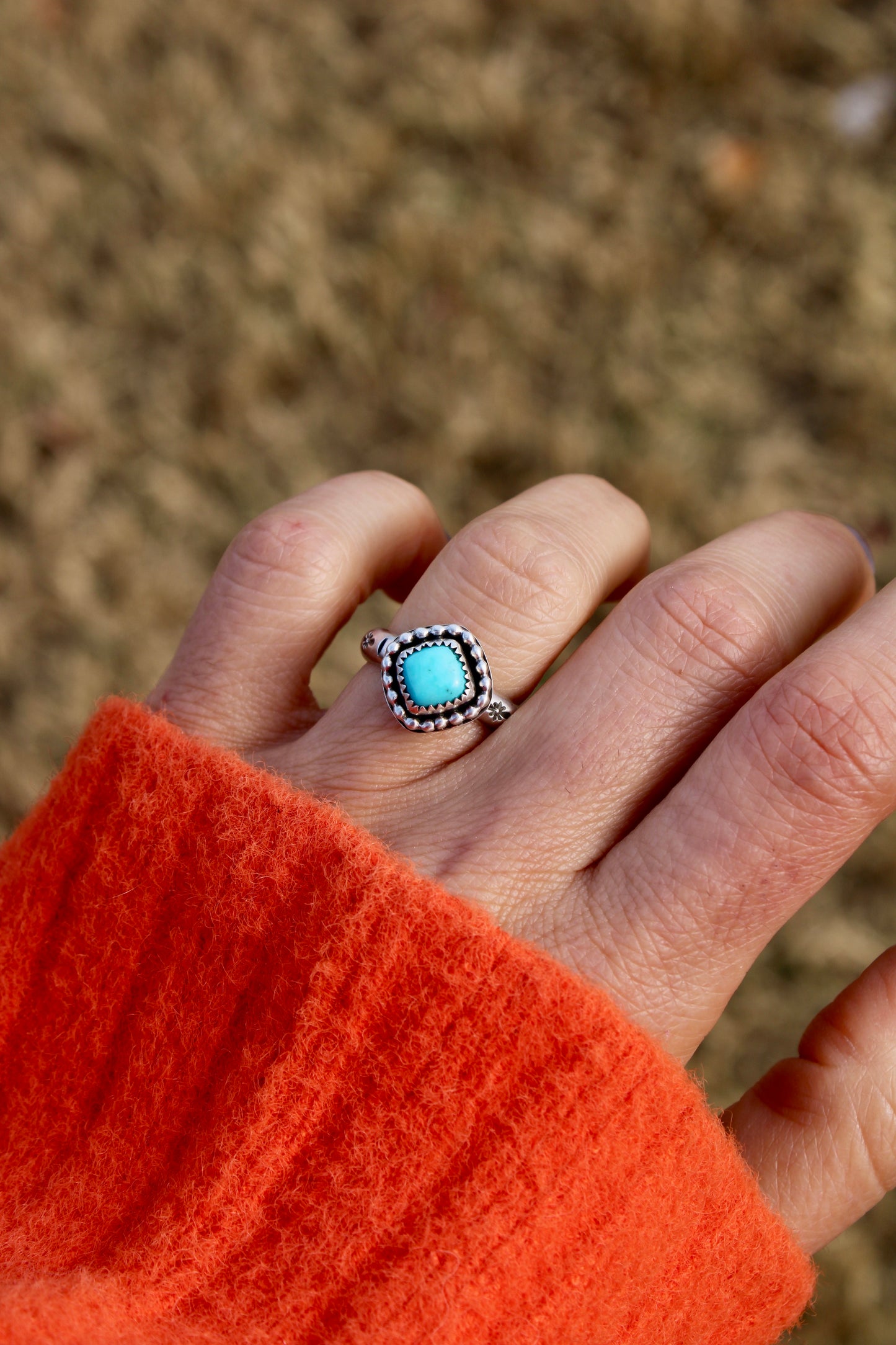 Sonoran Turquoise Ring Size 6.75