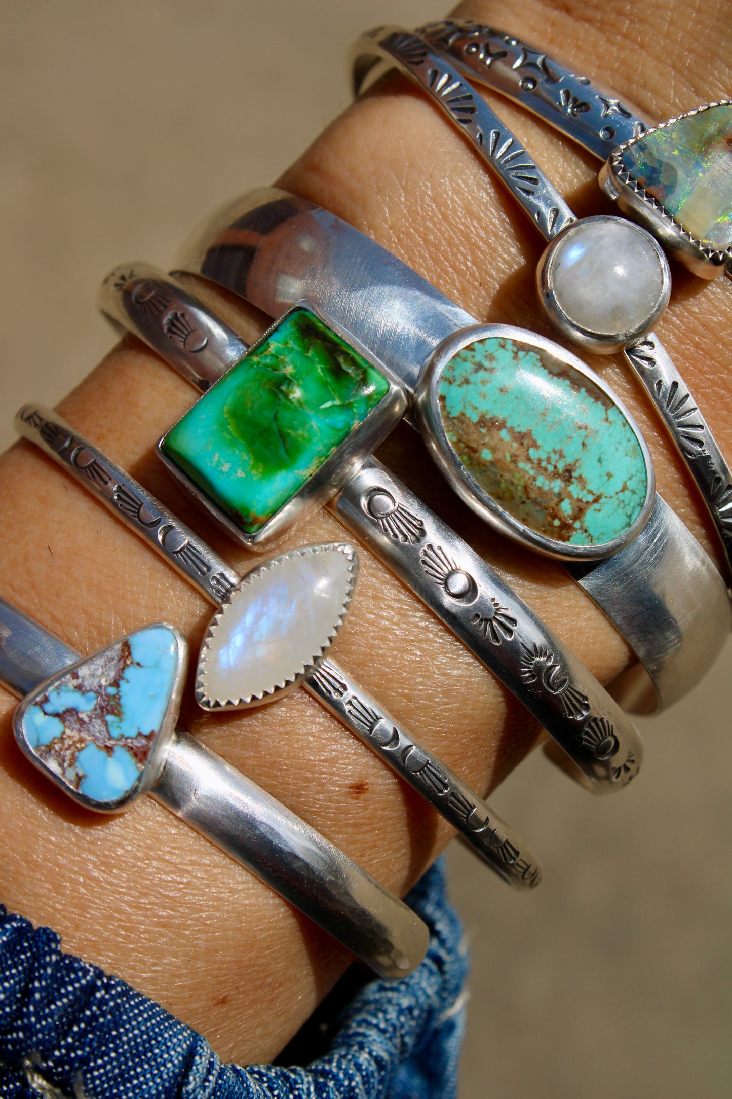 Sonoran Turquoise Cuff Bracelet