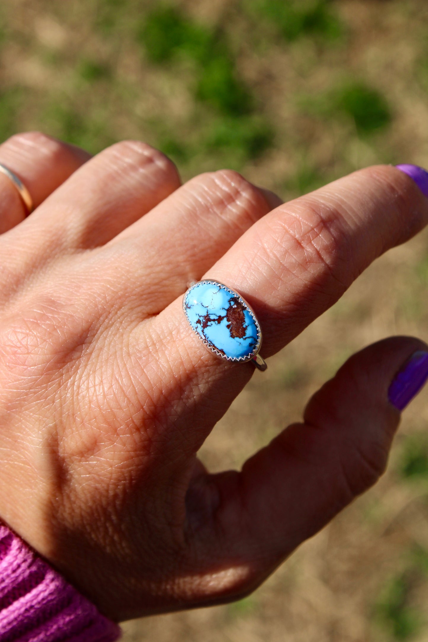 Golden Hill Ring Size 7.5