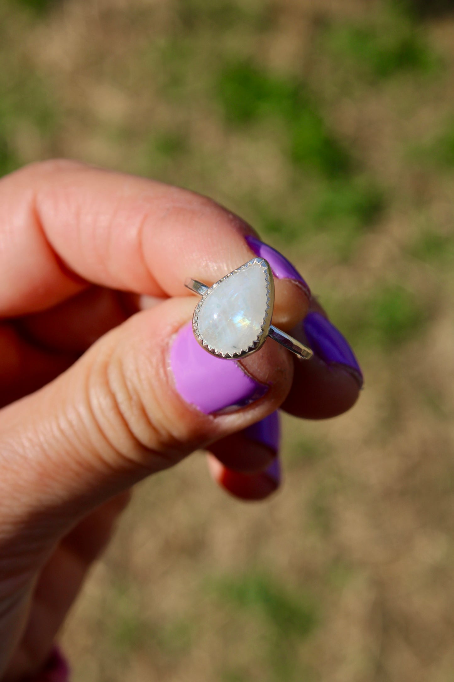 Moonstone Ring Size 6