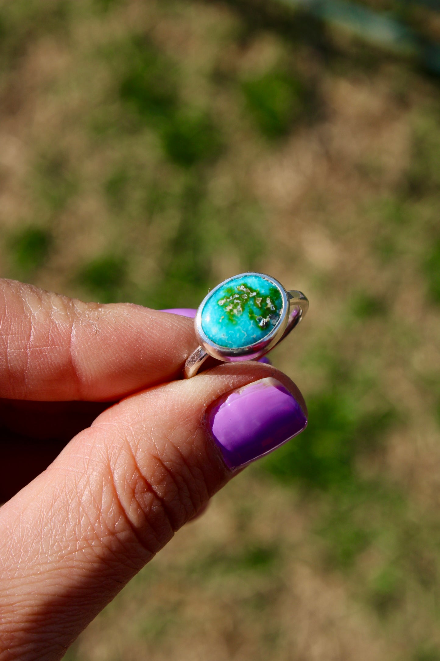 Sonoran Turquoise Ring Size 7.75