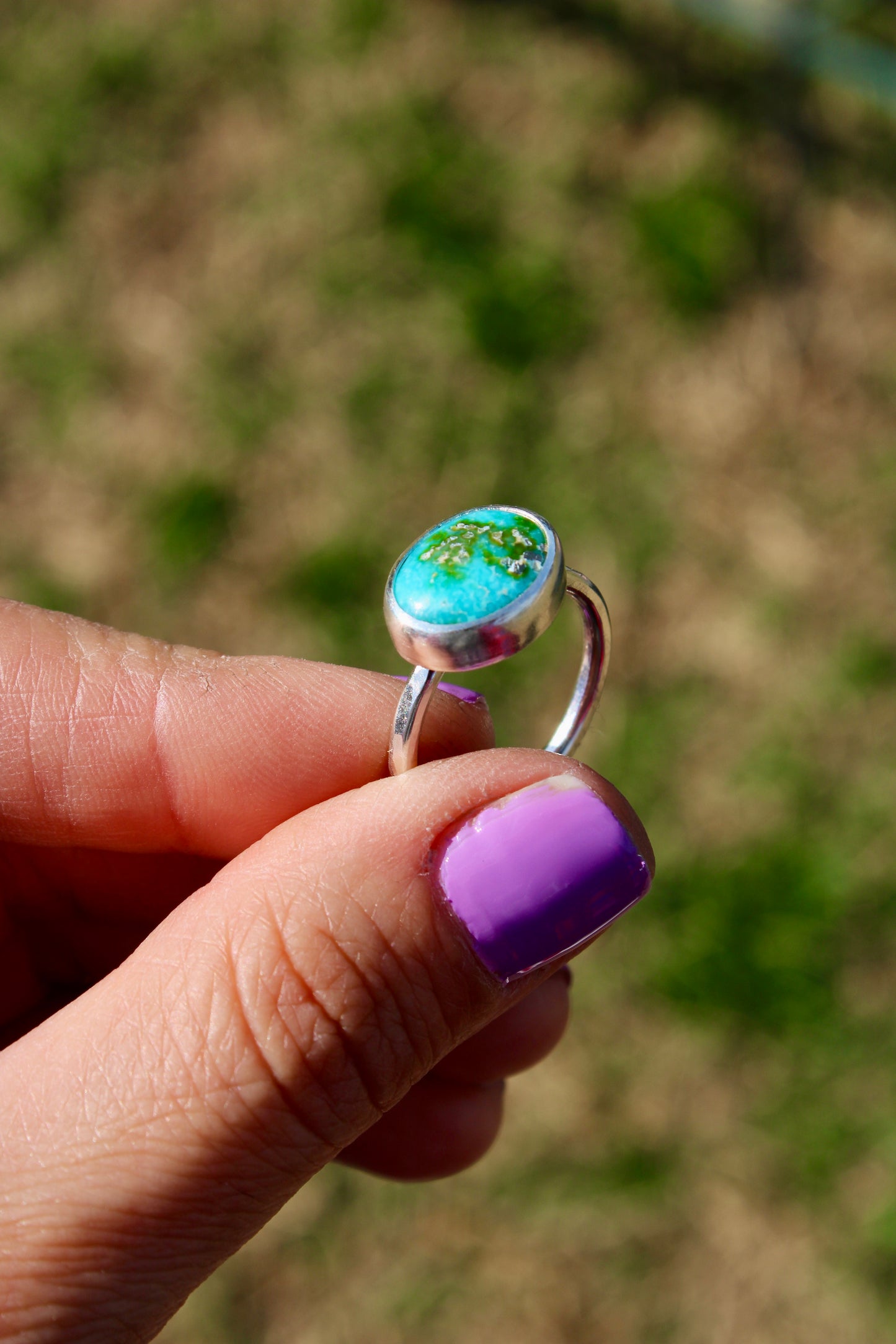 Sonoran Turquoise Ring Size 7.75