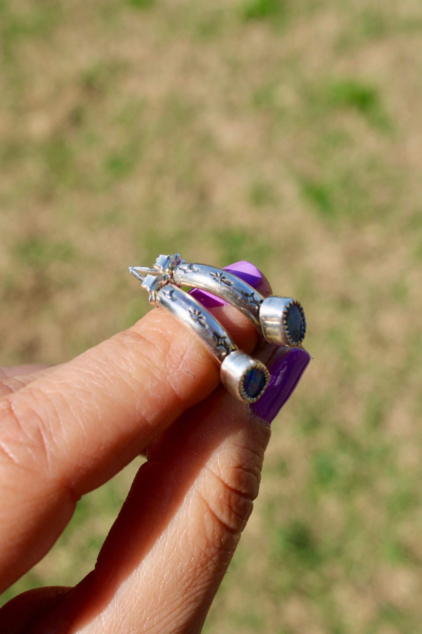Opal Mini Hoops #1