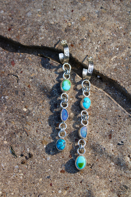 Pebbles Hoop Dangles