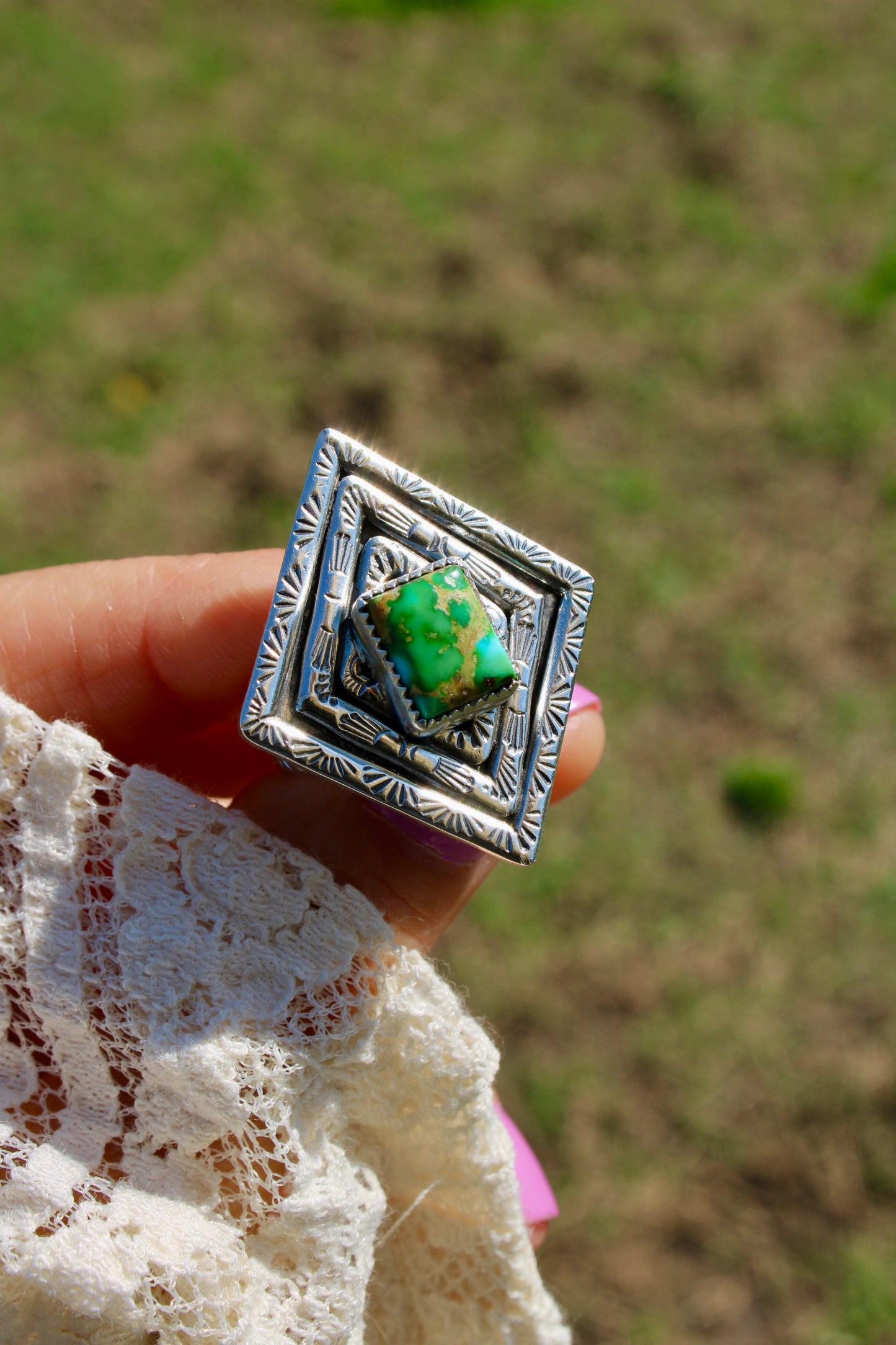 Conqueror Ring Size 8