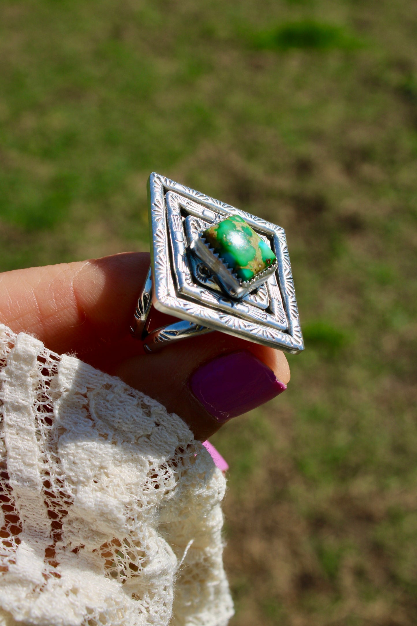 Conqueror Ring Size 8