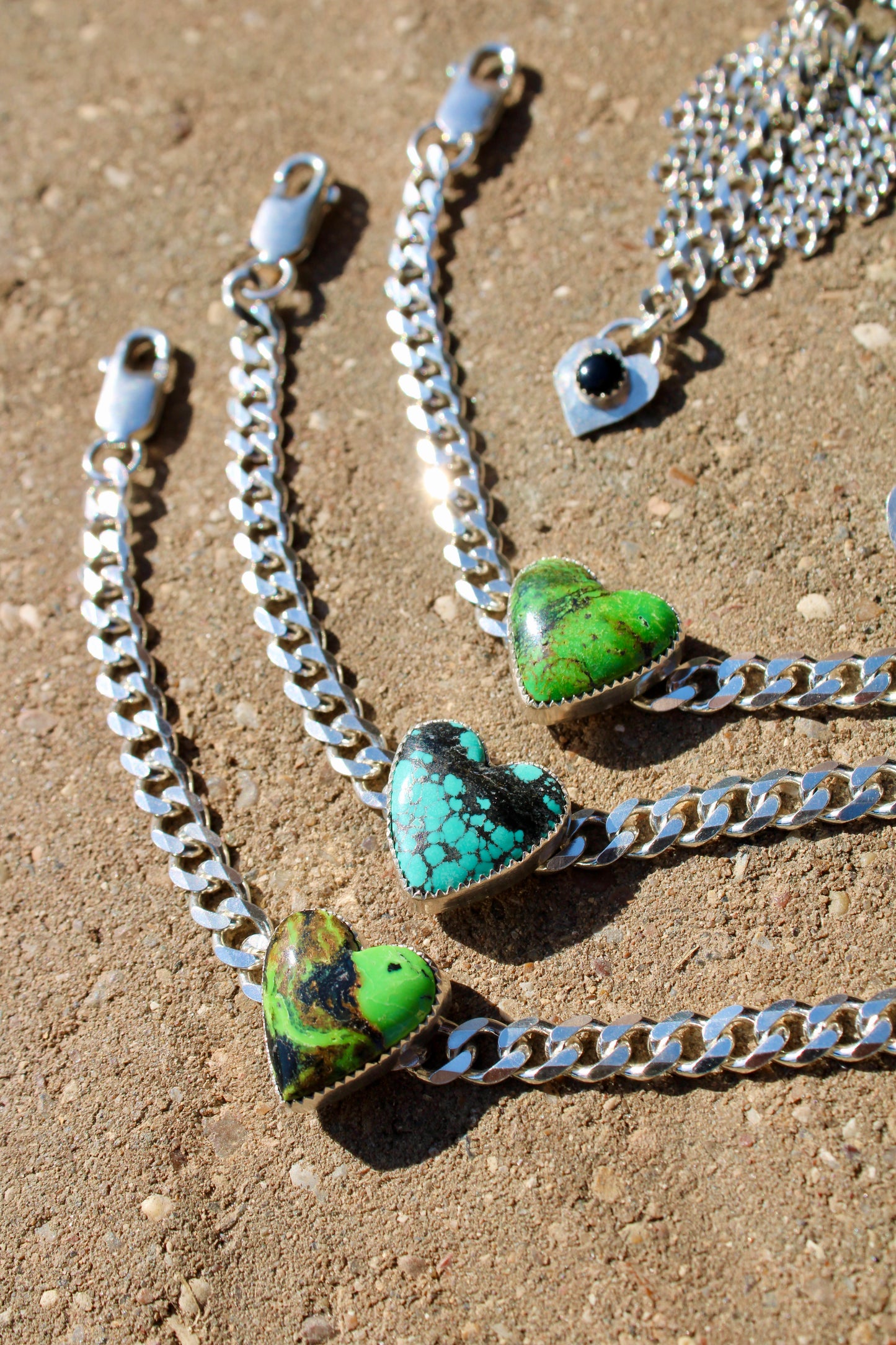 Heart Bracelet #2 ( Blue )
