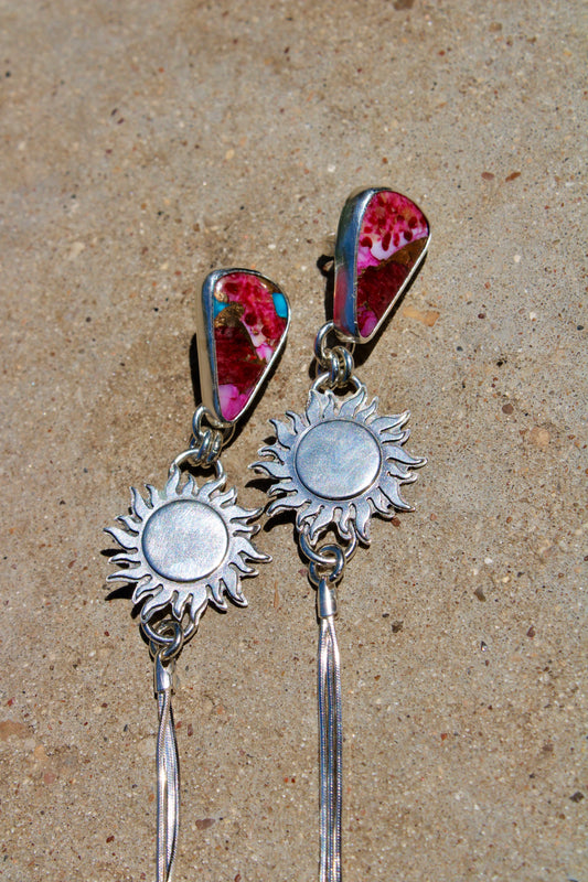 Golden Hour Earrings Spiny Kingman