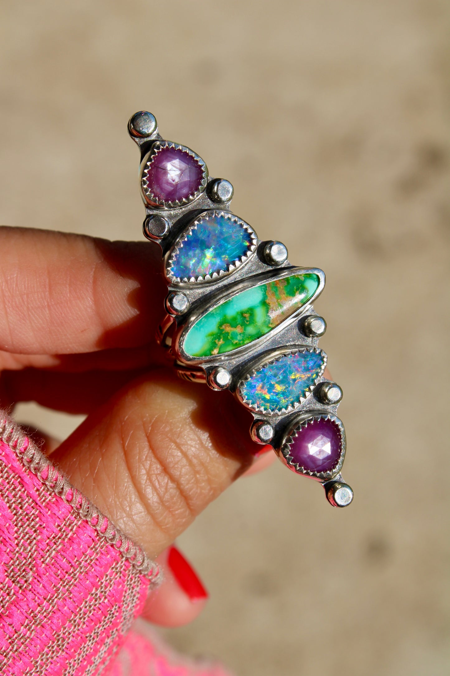 Candy Ring Size 7.75 fits like 7.5