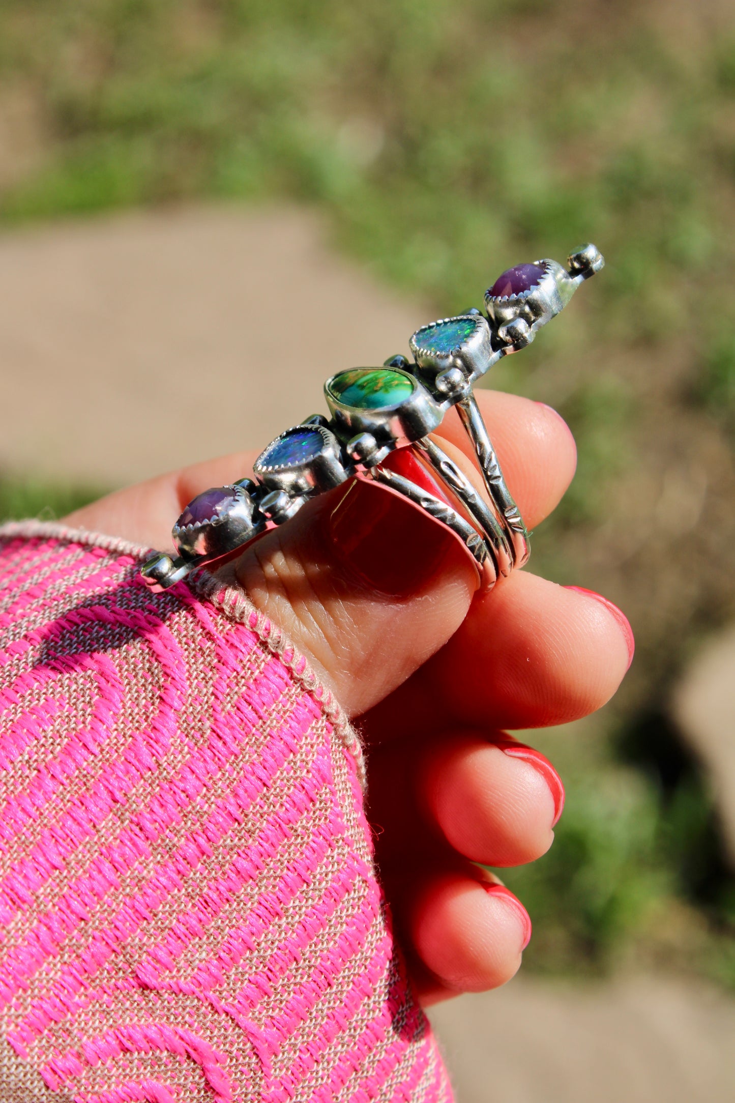 Candy Ring Size 7.75 fits like 7.5