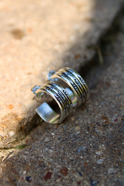 Mini Triple Hoops