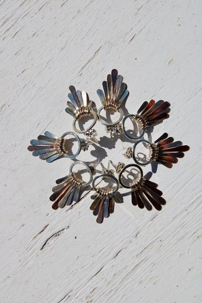 SUNBURST FRINGE STUDS
