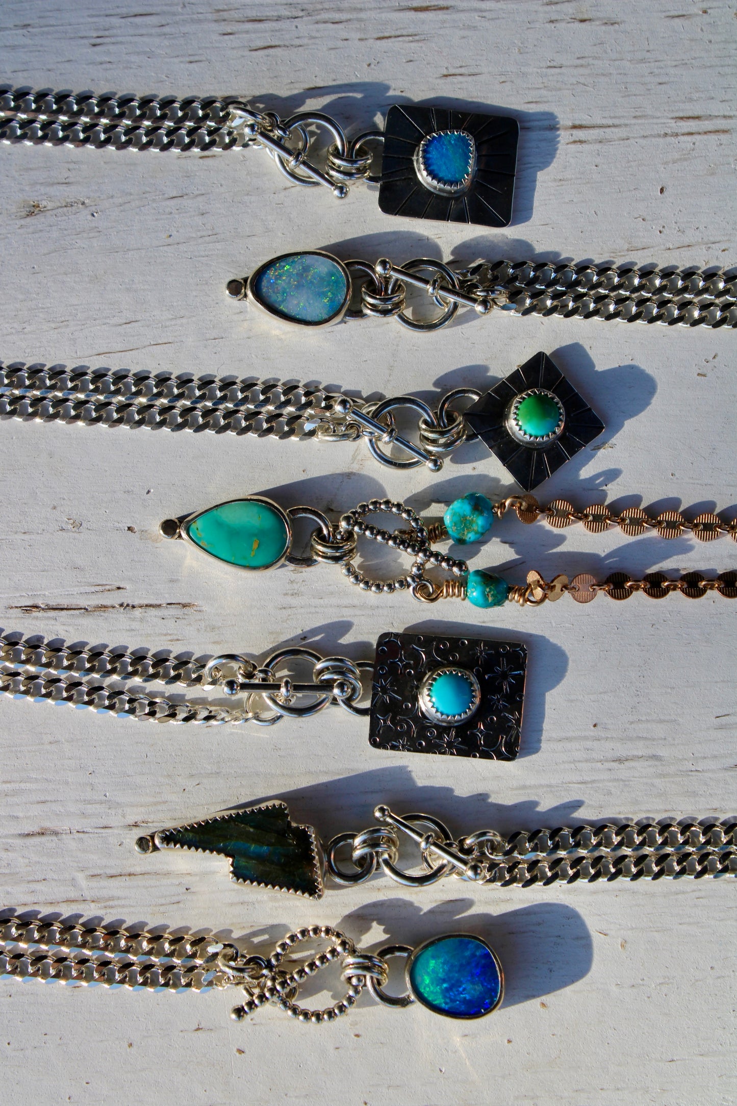 TOGGLE CLASP NECKLACES