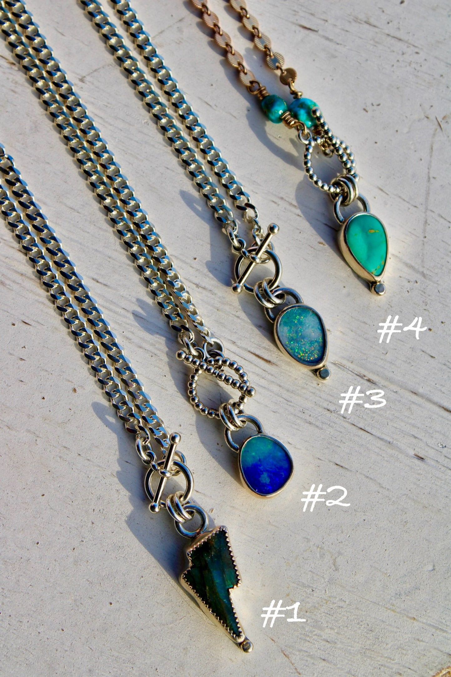 TOGGLE CLASP NECKLACES