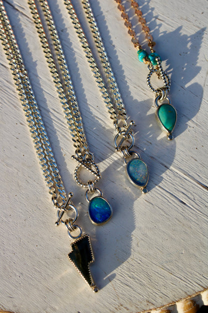 TOGGLE CLASP NECKLACES