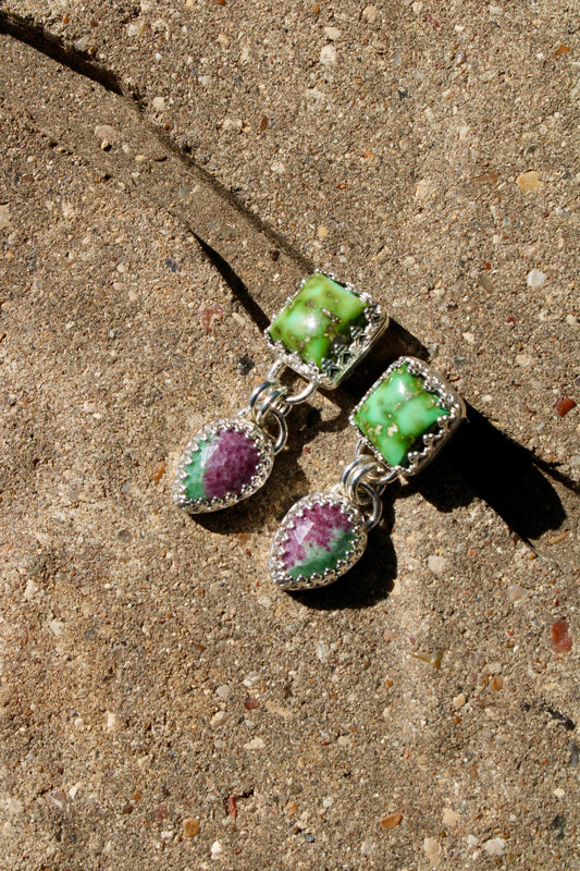 PRINCESS DANGLY STUDS