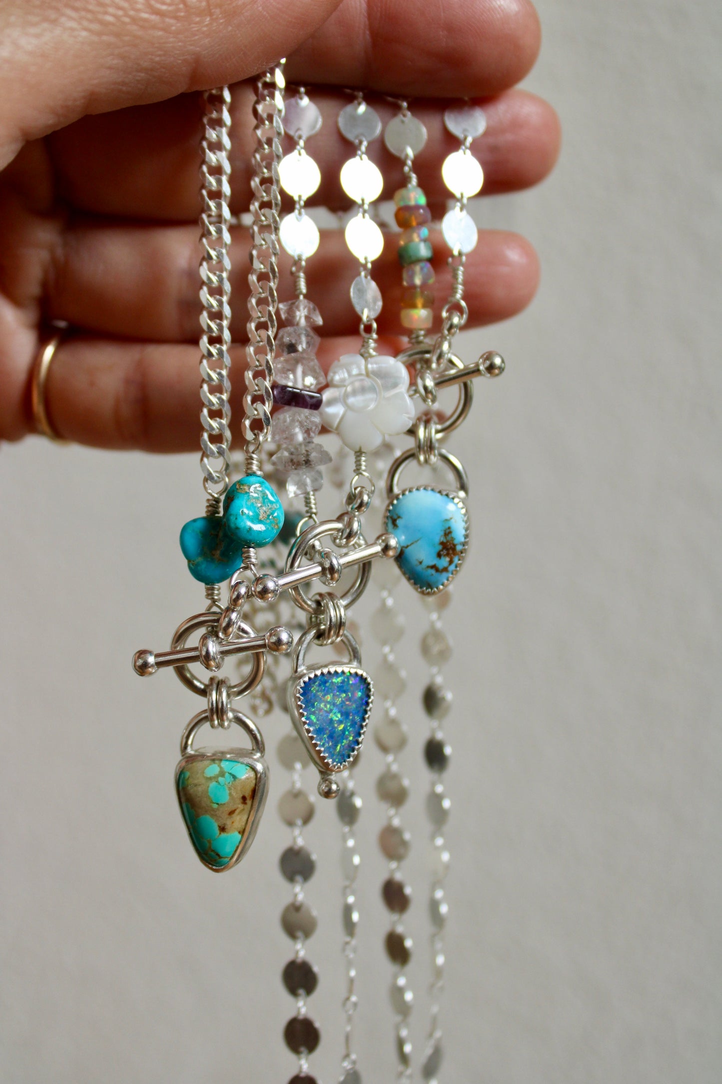 TOGGLE CLASP NECKLACES